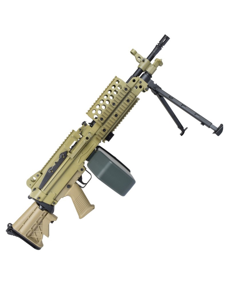 Ametralladora AEG MK46 Metal Version Dark Earth - A&K