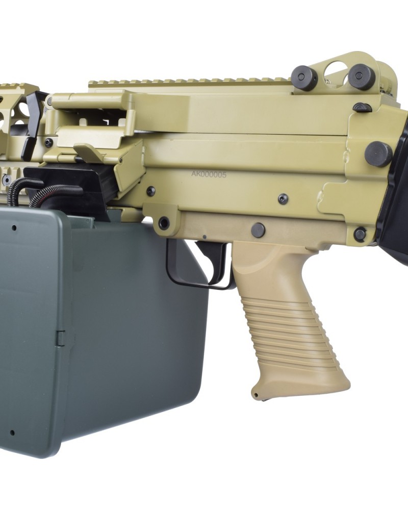 Ametralladora AEG MK46 Metal Version Dark Earth - A&K