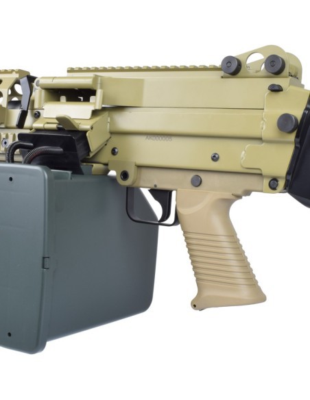 Ametralladora AEG MK46 Metal Version Dark Earth - A&K