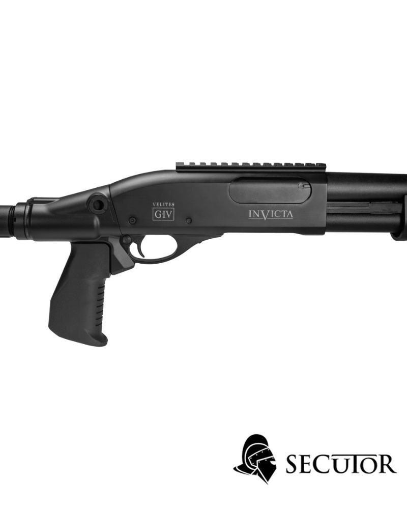 Escopeta Velites Invicta G-VI Black Secutor Arms | AirsoftYecla