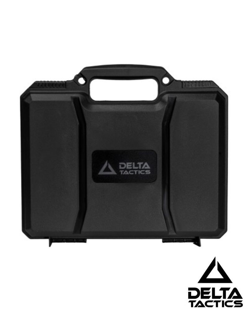 Maletín Delta Tactics 300x265x90 mm Negro | Airsoft