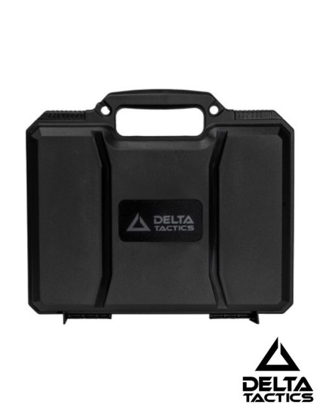 Maletín Delta Tactics 300x265x90 mm Negro | Airsoft