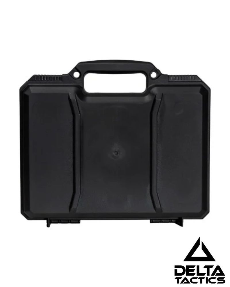 Maletín Delta Tactics 300x265x90 mm Negro | Airsoft