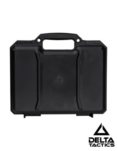 Maletín Delta Tactics 300x265x90 mm Negro | Airsoft