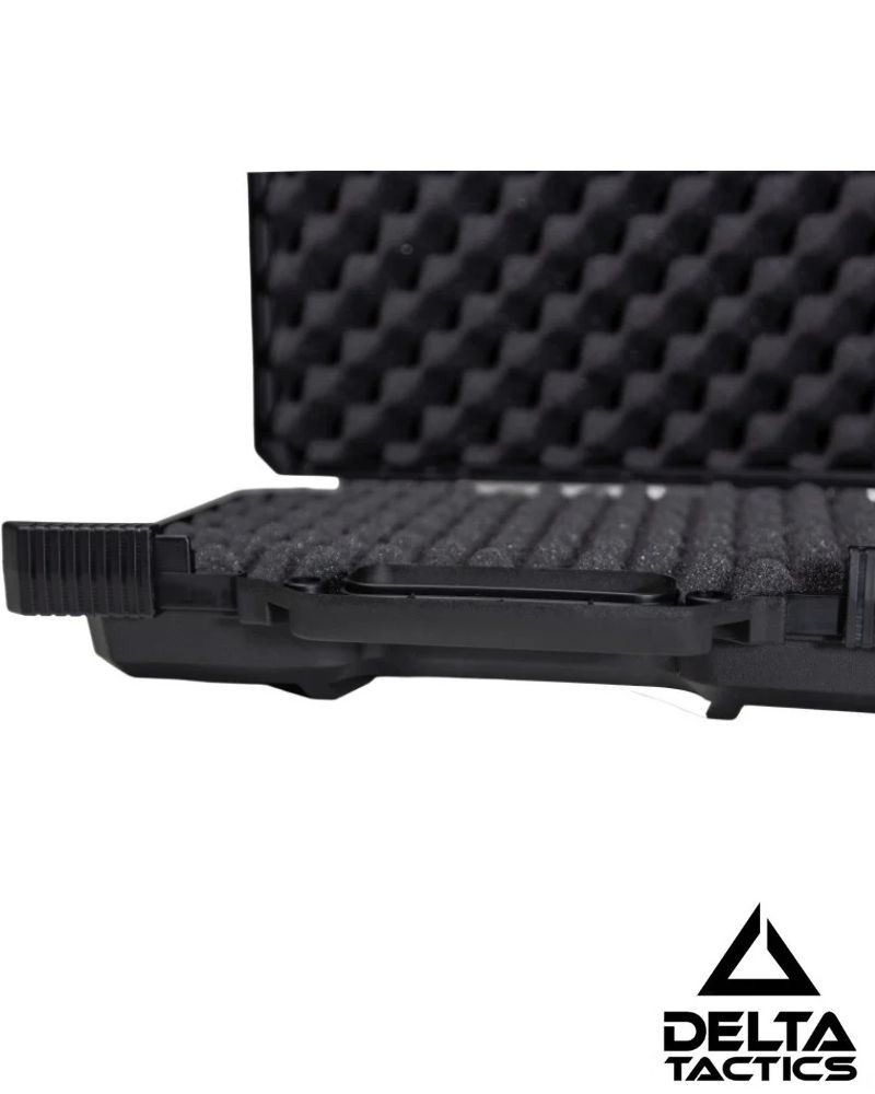 Maletín Delta Tactics 300x265x90 mm Negro | Airsoft