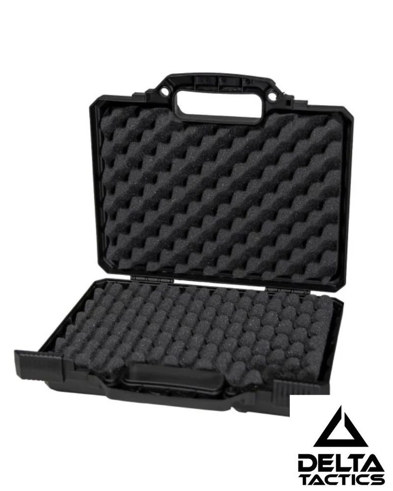Maletín Delta Tactics 300x265x90 mm Negro | Airsoft