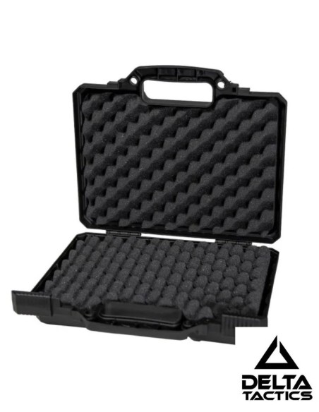 Maletín Delta Tactics 300x265x90 mm Negro | Airsoft