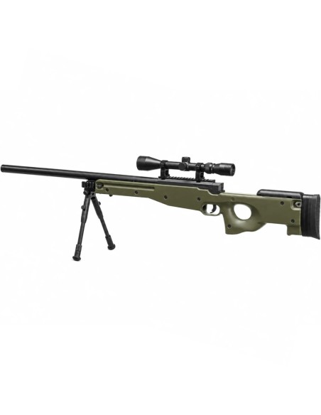 Francotirador L96 OD Upgraded con Mira y Bipode - SAIGO
