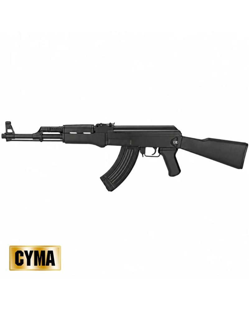 AK 47 ELÉCTRICA COLOR NEGRO - CYMA - AirSoftYecla.es