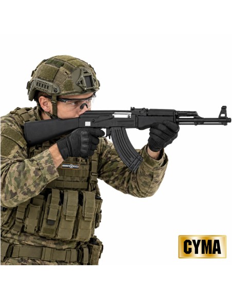AK 47 ELÉCTRICA COLOR NEGRO - CYMA - AirSoftYecla.es