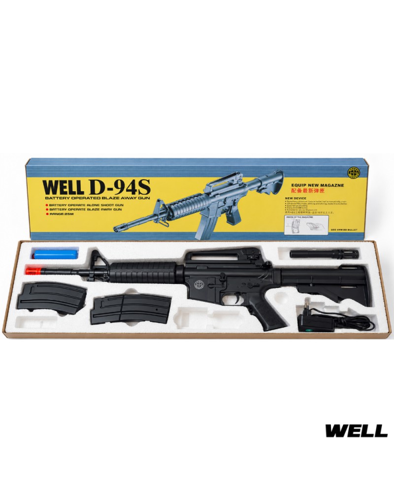Fusil M4 - Well D94S Electric AEG - Airsoft Yecla