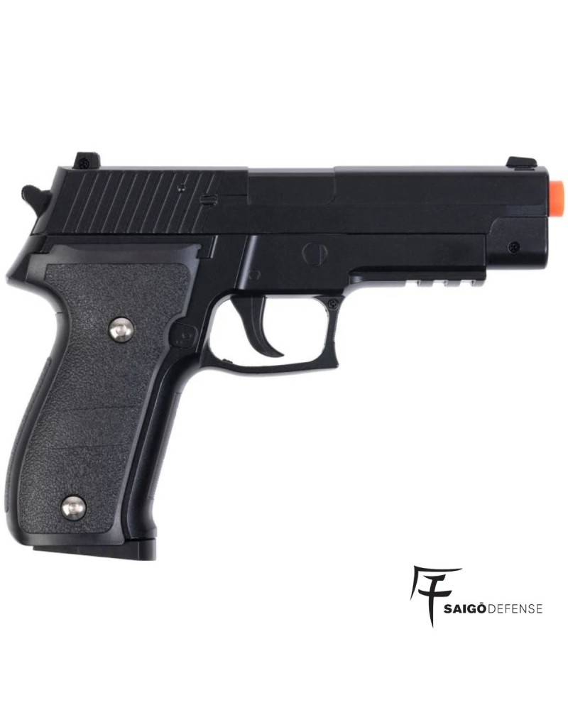 Pistola de muelle Saigo Defense 226 Fullmetal 6 mm | Airsoft Yecla