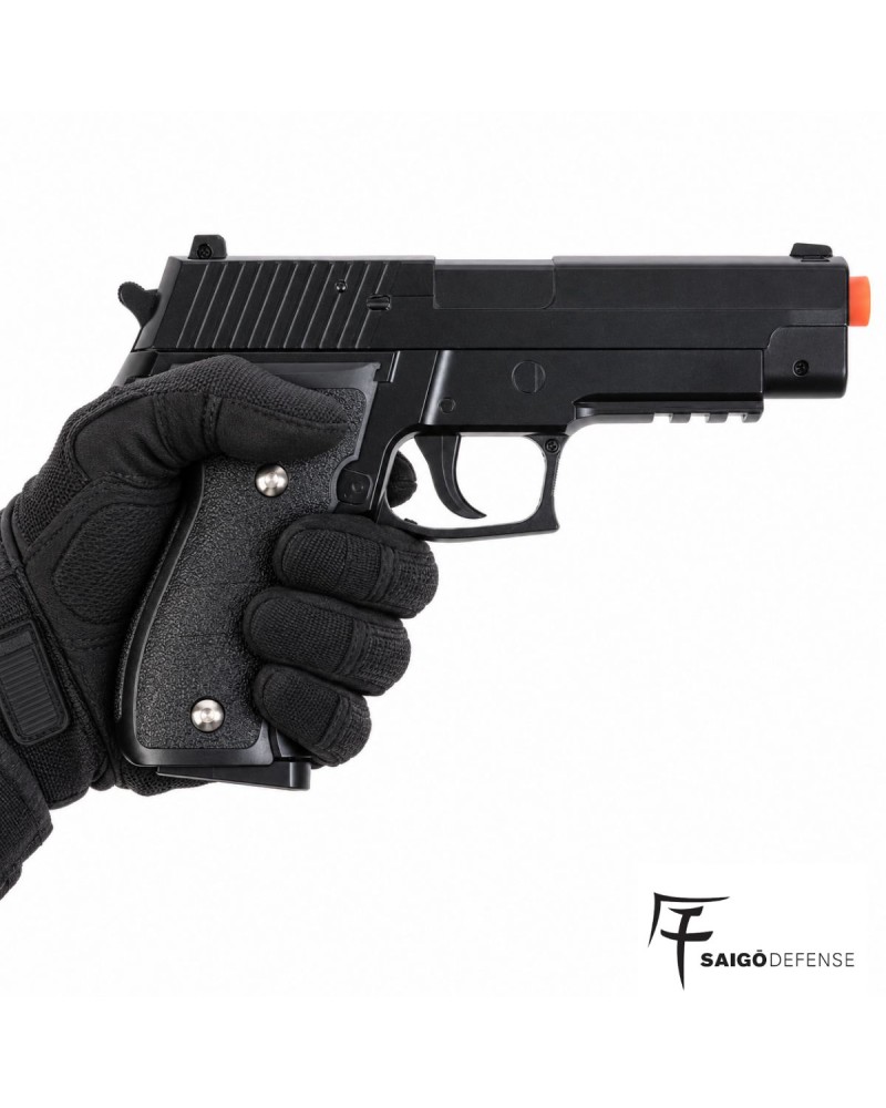 Pistola de muelle Saigo Defense 226 Fullmetal 6 mm | Airsoft Yecla