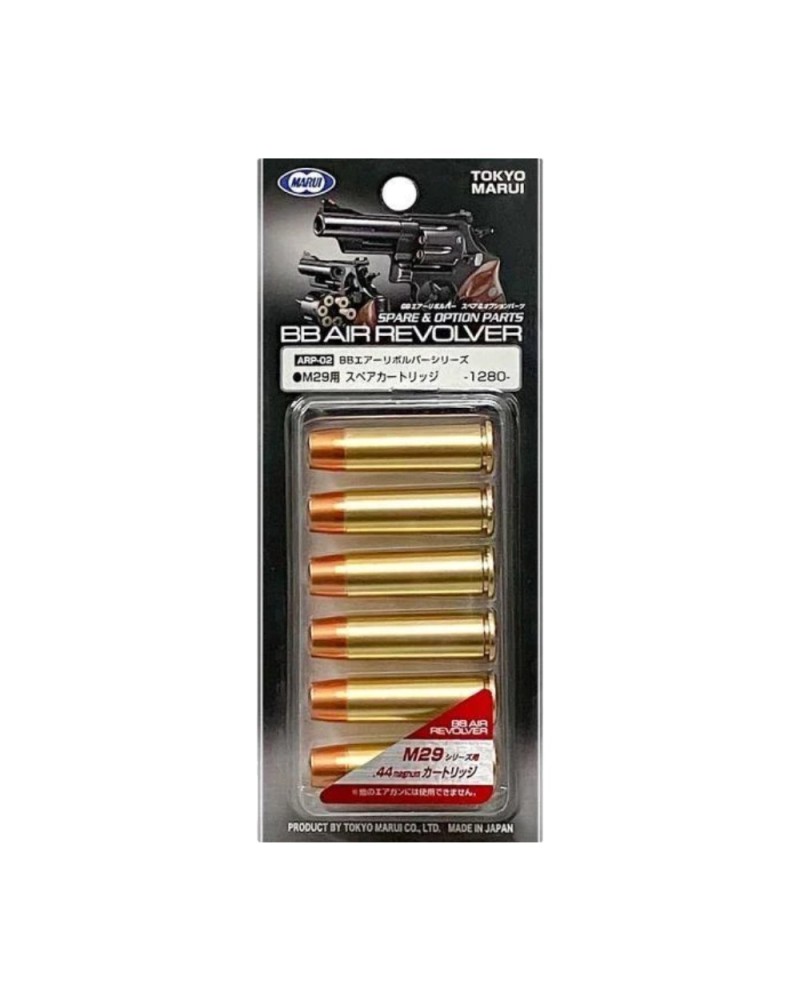 Cartuchos Tokyo Marui revólver M29 (6 uds) | AirsoftYecla