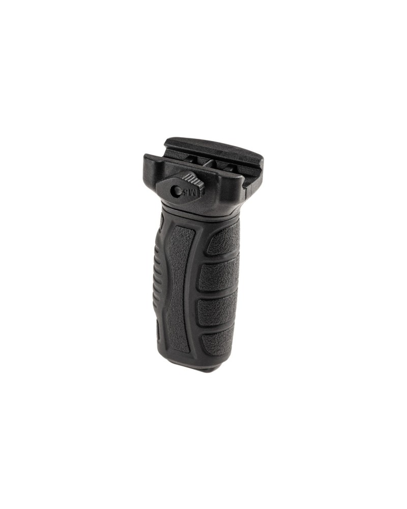 Empuñadura vertical engomada Picatinny DLG Tactical DLG-162 Negra | AirsoftYecla