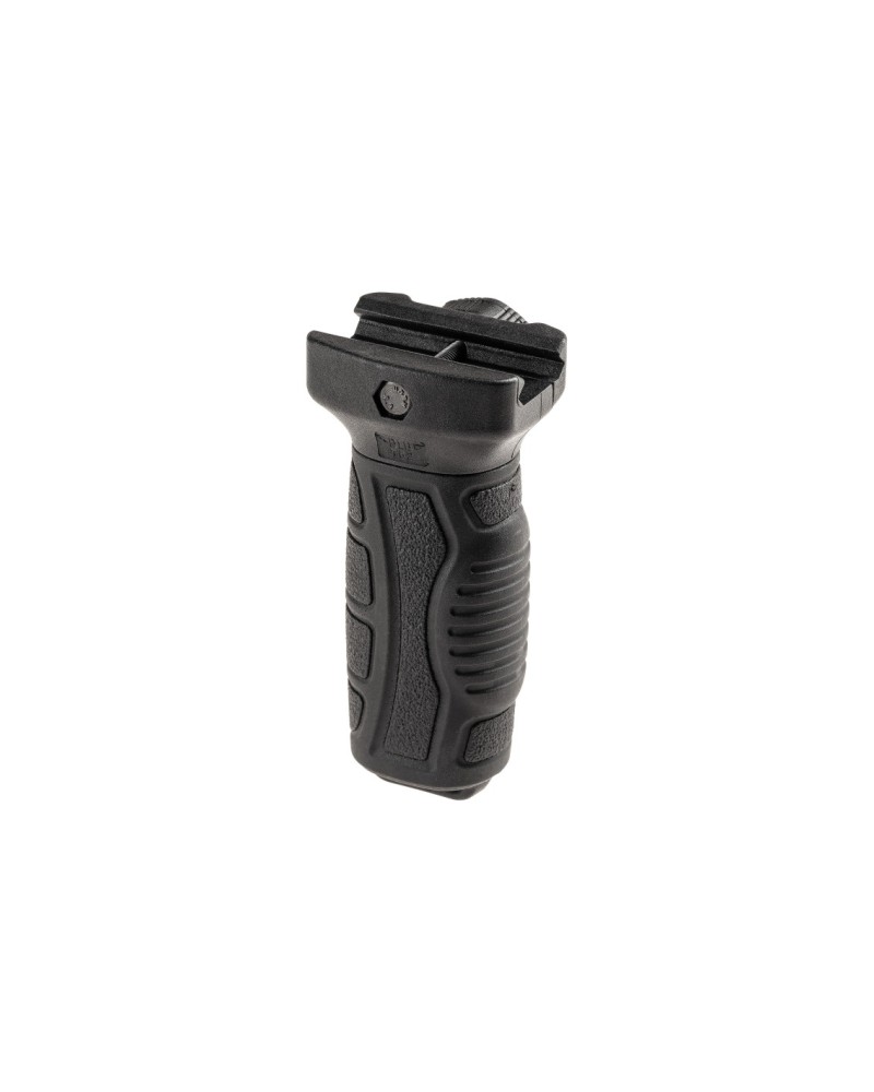 Empuñadura vertical engomada Picatinny DLG Tactical DLG-162 Negra | AirsoftYecla