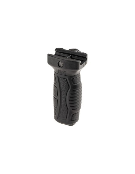 Empuñadura vertical engomada Picatinny DLG Tactical DLG-162 Negra | AirsoftYecla