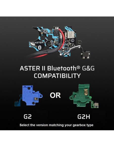 ETU ASTER II Bluetooth® EXPERT para G&G G2/G2H | AirsoftYecla