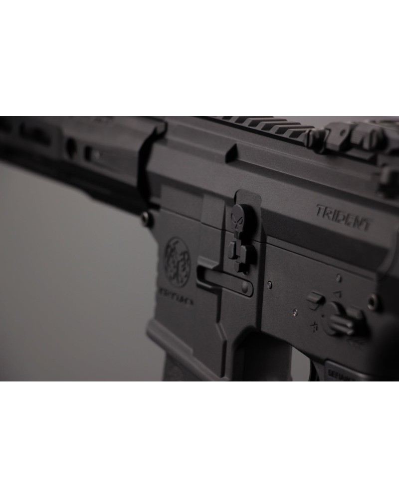 Retén de cierre 1A1 CNC gris para AR/M4 - GATE | AirsoftYecla