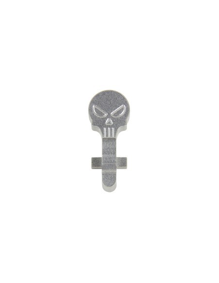 Retén de cierre 1A1 CNC plata para AR/M4 - GATE | AirsoftYecla