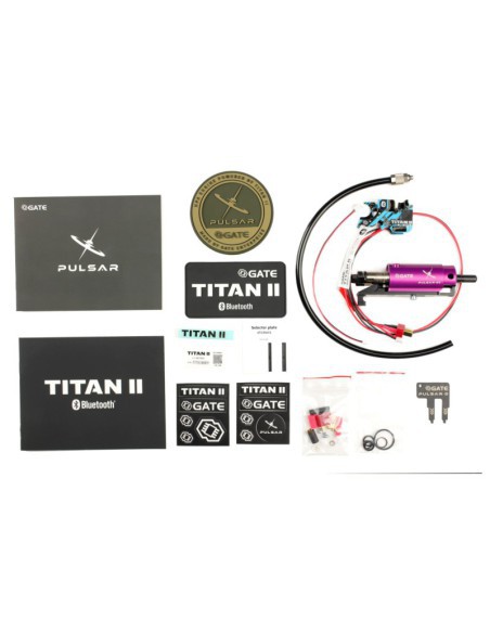 Set motor HPA PULSAR D2 rev.2 con TITAN II Bluetooth | AirsoftYecla