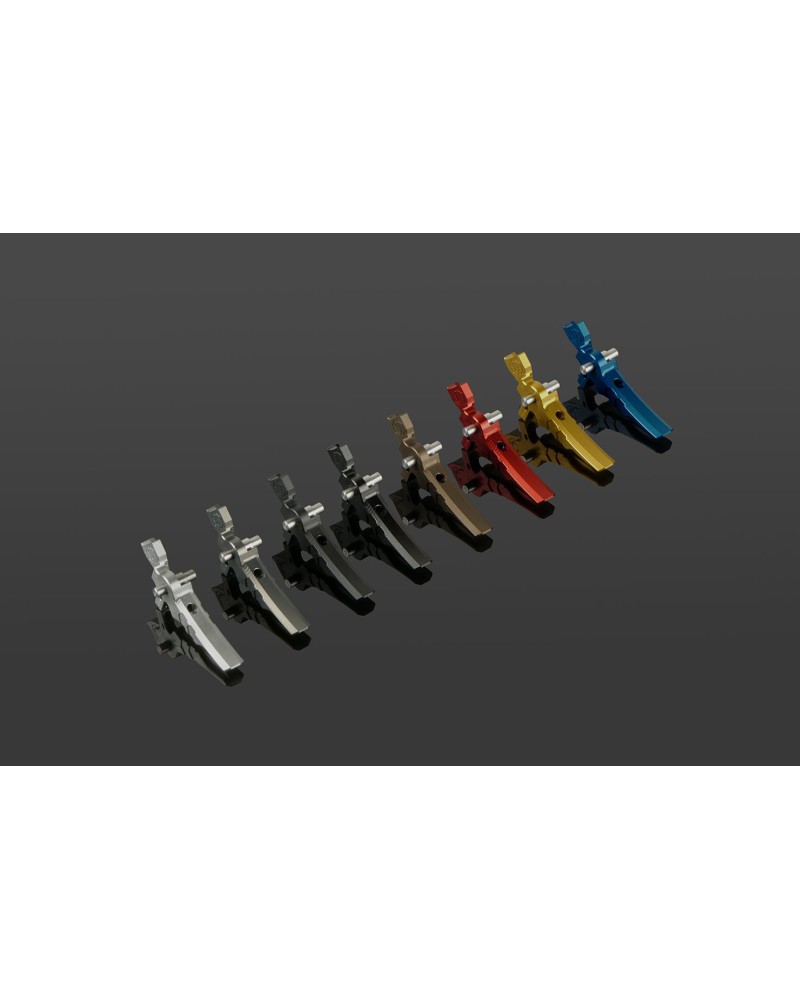 Gatillo Nova Trigger 2B1 Silver ajustable - GATE | AirsoftYecla