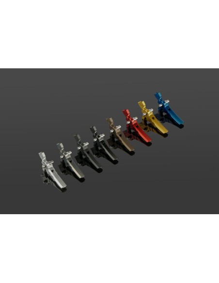 Gatillo Nova Trigger 2B1 Silver ajustable - GATE | AirsoftYecla