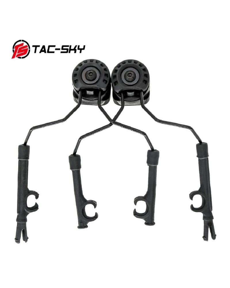 Adaptador Raíl Arc Para Auriculares Comtac Negro - Tac-Sky | AirsoftYecla