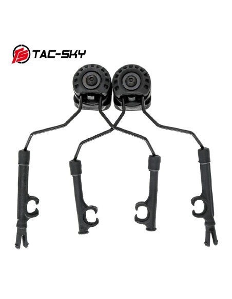 Adaptador Raíl Arc Para Auriculares Comtac Negro - Tac-Sky | AirsoftYecla