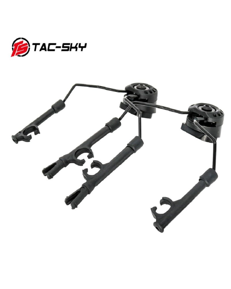 Adaptador Raíl Arc Para Auriculares Comtac Negro - Tac-Sky | AirsoftYecla
