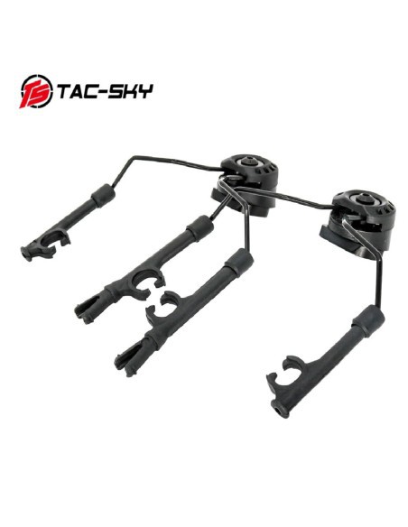 Adaptador Raíl Arc Para Auriculares Comtac Negro - Tac-Sky | AirsoftYecla