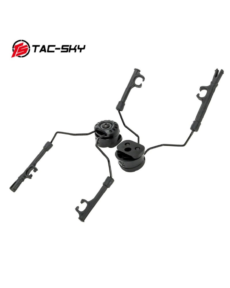 Adaptador Raíl Arc Para Auriculares Comtac Negro - Tac-Sky | AirsoftYecla