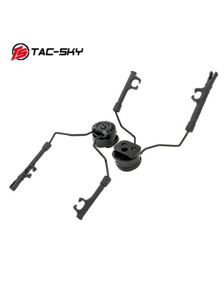Adaptador Raíl Arc Para Auriculares Comtac Negro - Tac-Sky | AirsoftYecla