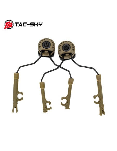 ADAPTADOR RAÍL ARC PARA AURICULARES COMTAC TAN - TAC-SKY