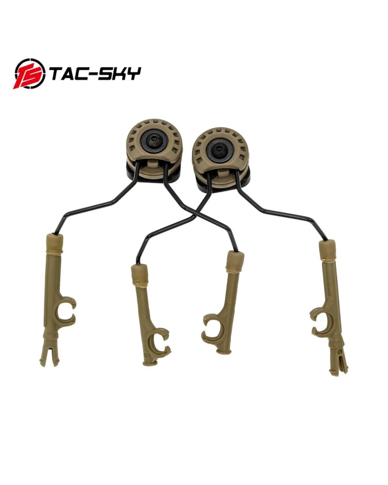 Adaptador Raíl Arc Para Auriculares Comtac Tan - Tac-Sky | AirsoftYecla