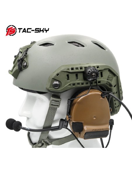 Adaptador Raíl Arc Para Auriculares Comtac Tan - Tac-Sky | AirsoftYecla