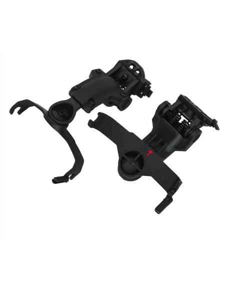 ADAPTADOR GIRATORIO ARC PARA AURICULARES COMTAC II/III NEGRO - TAC-SKY