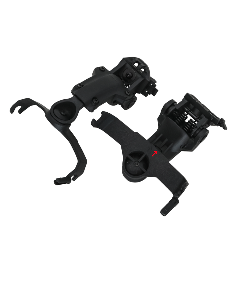 Adaptador Giratorio Arc Para Auriculares Comtac Ii/Iii Negro - Tac-Sky | AirsoftYecla