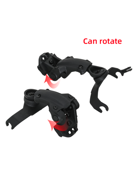 Adaptador Giratorio Arc Para Auriculares Comtac Ii/Iii Negro - Tac-Sky | AirsoftYecla