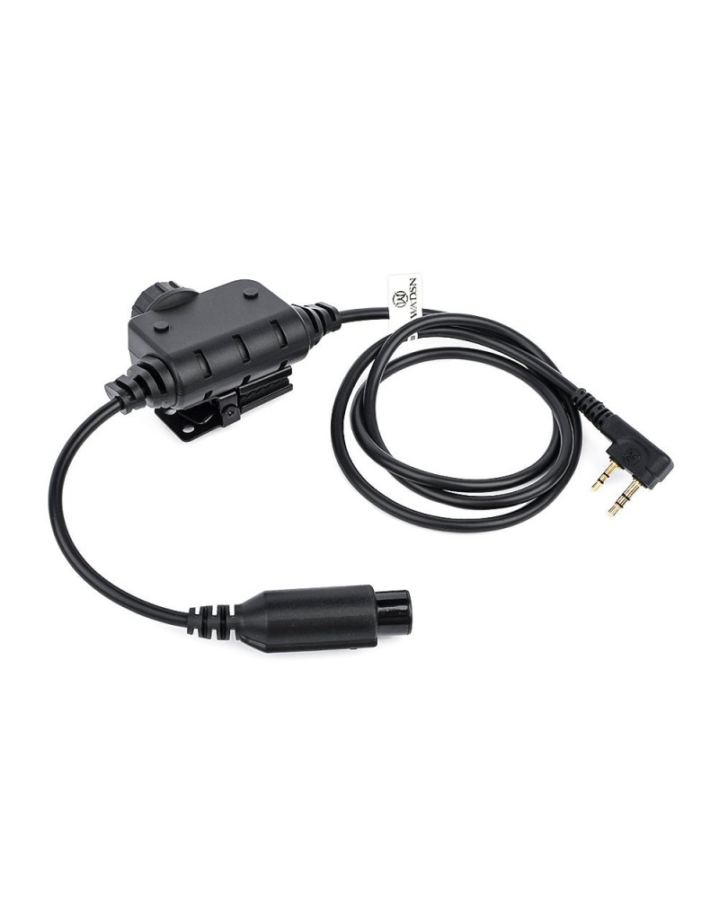 Ptt Rac Conector Kenwood Negro - Tac-Sky | AirsoftYecla