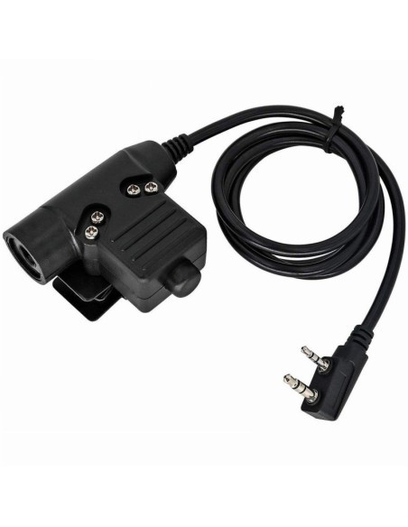 Ptt U94 Conector Kenwood - Tac-Sky | AirsoftYecla