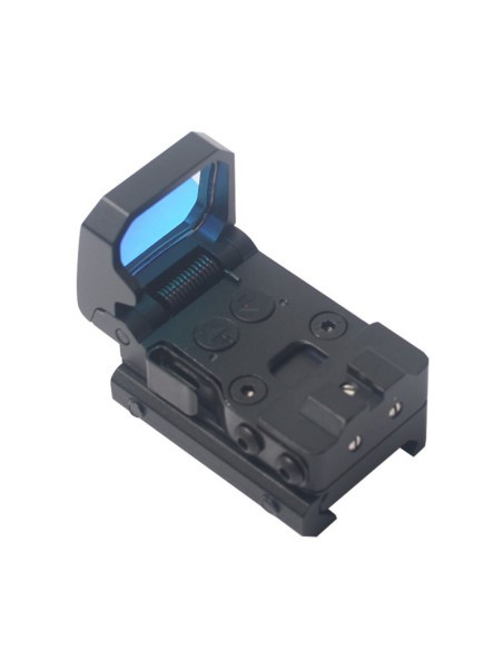 Mira Reflex Abatible Flipdot Negra - Aim-O | AirsoftYecla