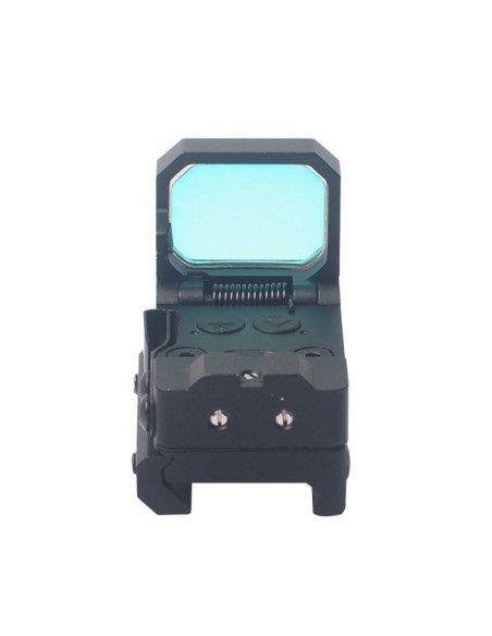 Mira Reflex Abatible Flipdot Negra - Aim-O | AirsoftYecla