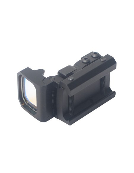 Mira Reflex Abatible Flipdot Negra - Aim-O | AirsoftYecla