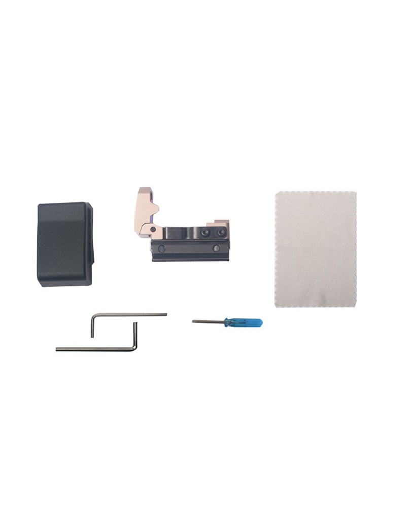 Mira Reflex Abatible Flipdot Tan - Aim-O | AirsoftYecla