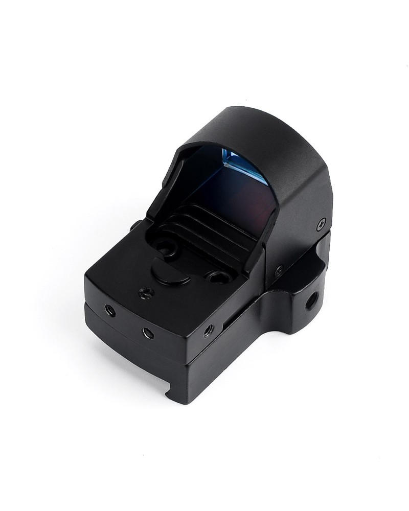 Mira Micro Reflex Punto Rojo Negra - Aim-O | AirsoftYecla
