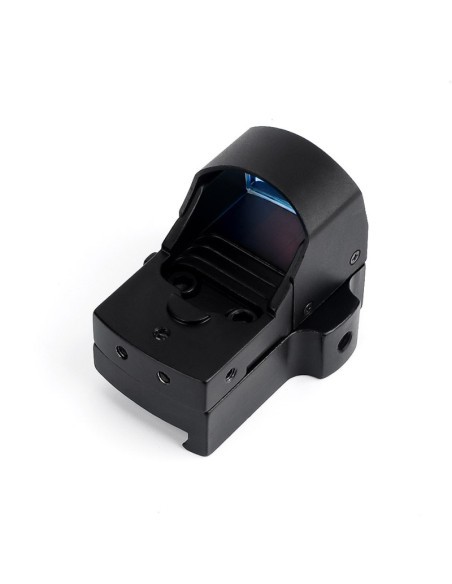 Mira Micro Reflex Punto Rojo Negra - Aim-O | AirsoftYecla