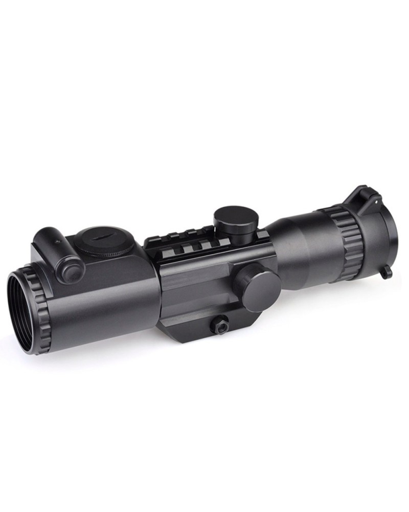 Visor 4X32 Retícula Iluminada Roja/Verde Con Montura Qd - Aim-O | AirsoftYecla