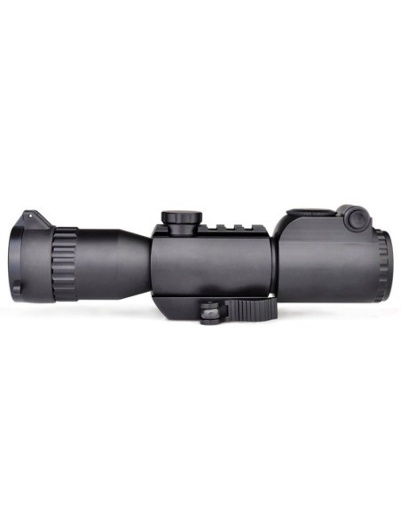 Visor 4X32 Retícula Iluminada Roja/Verde Con Montura Qd - Aim-O | AirsoftYecla