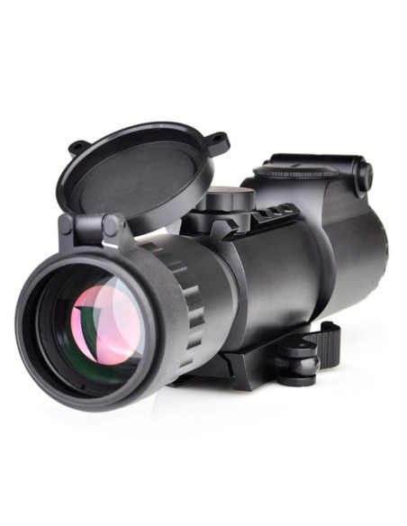 Visor 4X32 Retícula Iluminada Roja/Verde Con Montura Qd - Aim-O | AirsoftYecla